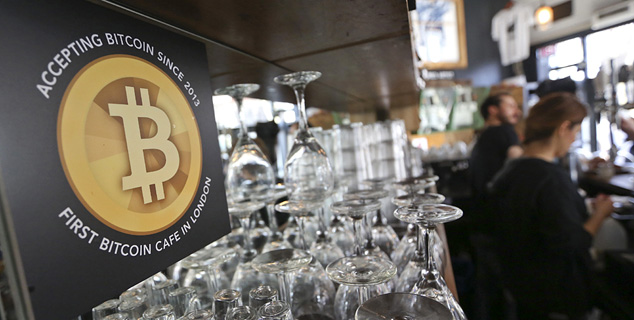 Bitcoin cafe in London © Getty Images