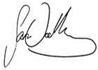 Sam Volkering's Signature